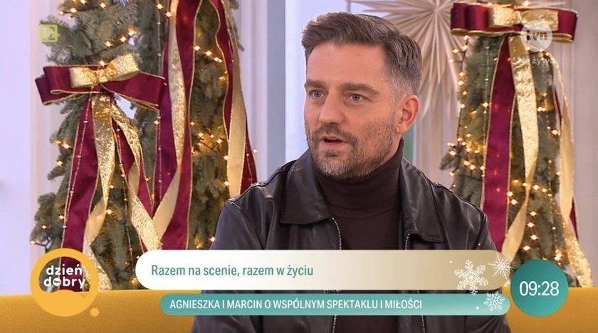 Marcin Rogacewicz i Agnieszka Kaczorowska, fot. TVN