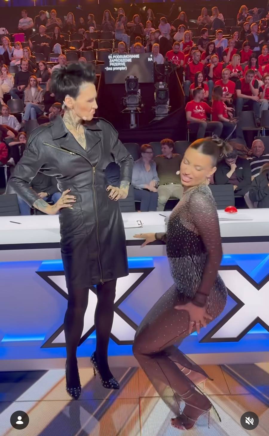 Julia Wieniawa cała w cekinach na "Mam Talent", fot. Instagram