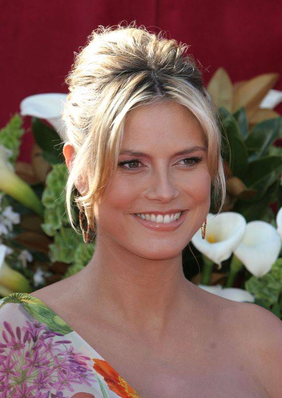 Heidi Klum 10 lat temu