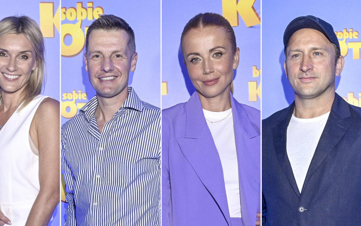 Premiera filmu “Był sobie kot”: Katarzyna Zielińska, Borys Szyc, Beata Sadowska, bracia Mroczek (ZDJĘCIA)
