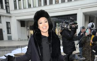 Jak Patrycja Kazadi radziła sobie z mrozem na… (FOTO)