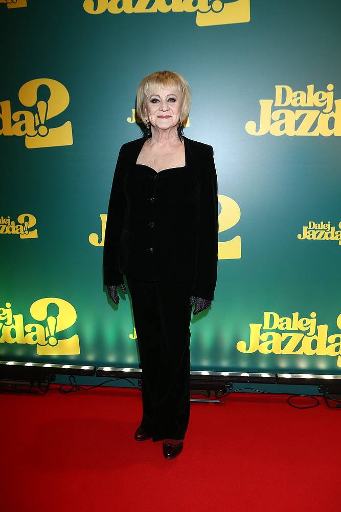 Małgorzata Różniakowska na premierze "Dalej jazda 2", fot. KAPiF