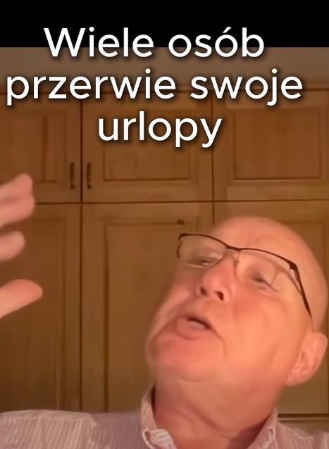 Krzysztof Jackowski przestrzega przed wakacyjnym okresem, fot. Facebook