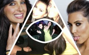 Kim Kardashian należy do Iluminatów? (FOTO)