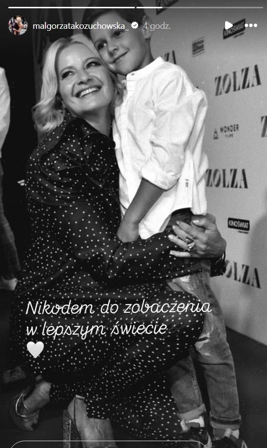 Małgorzata Kożuchowska, fot. Instagram