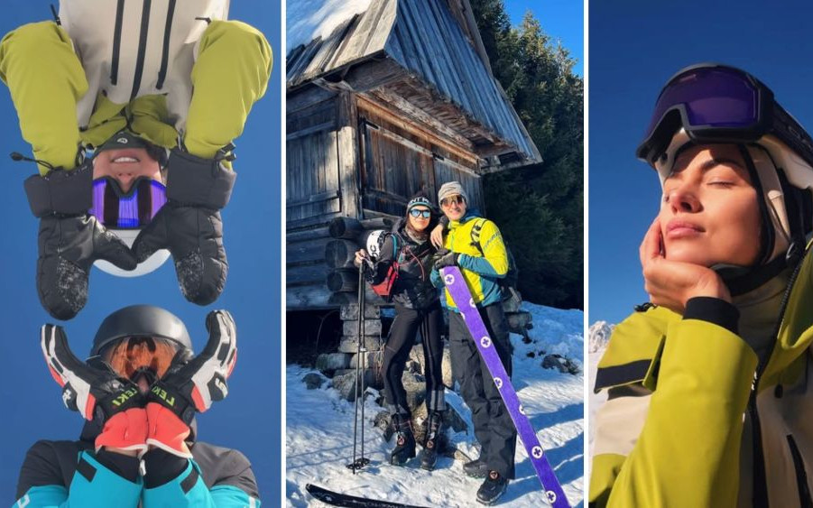 Krupińska czule całuje Karpiela-Bułeckę w zimowej scenerii. Co za intymne chwile