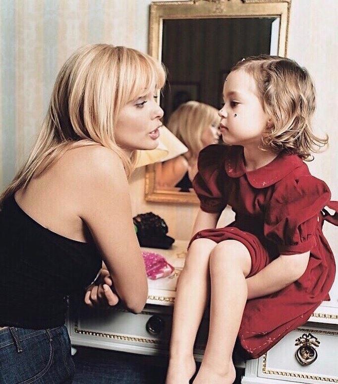 Izabella Scorupco z córką Julią, fot. Instagram