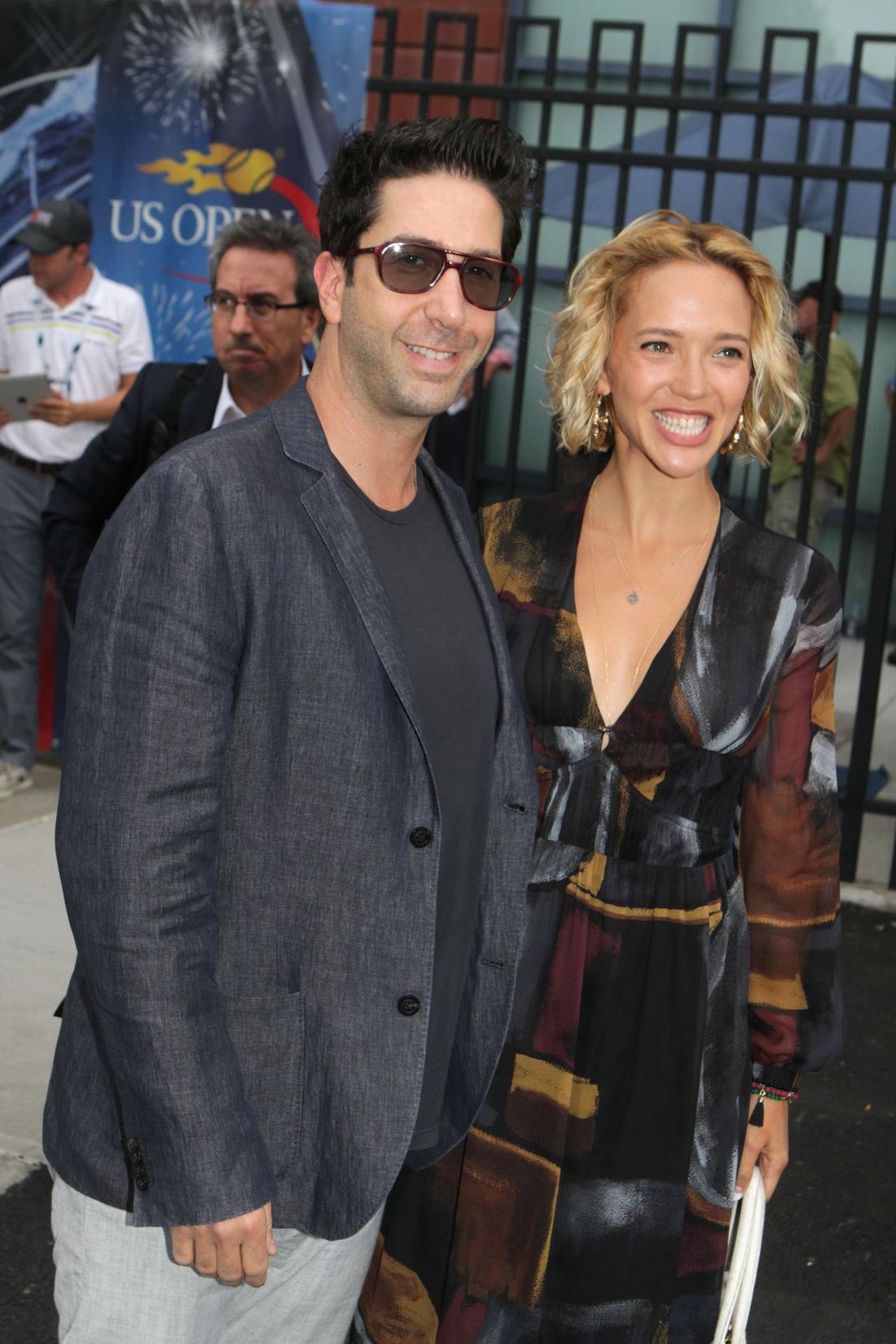 David Schwimmer i Zoe Buckman