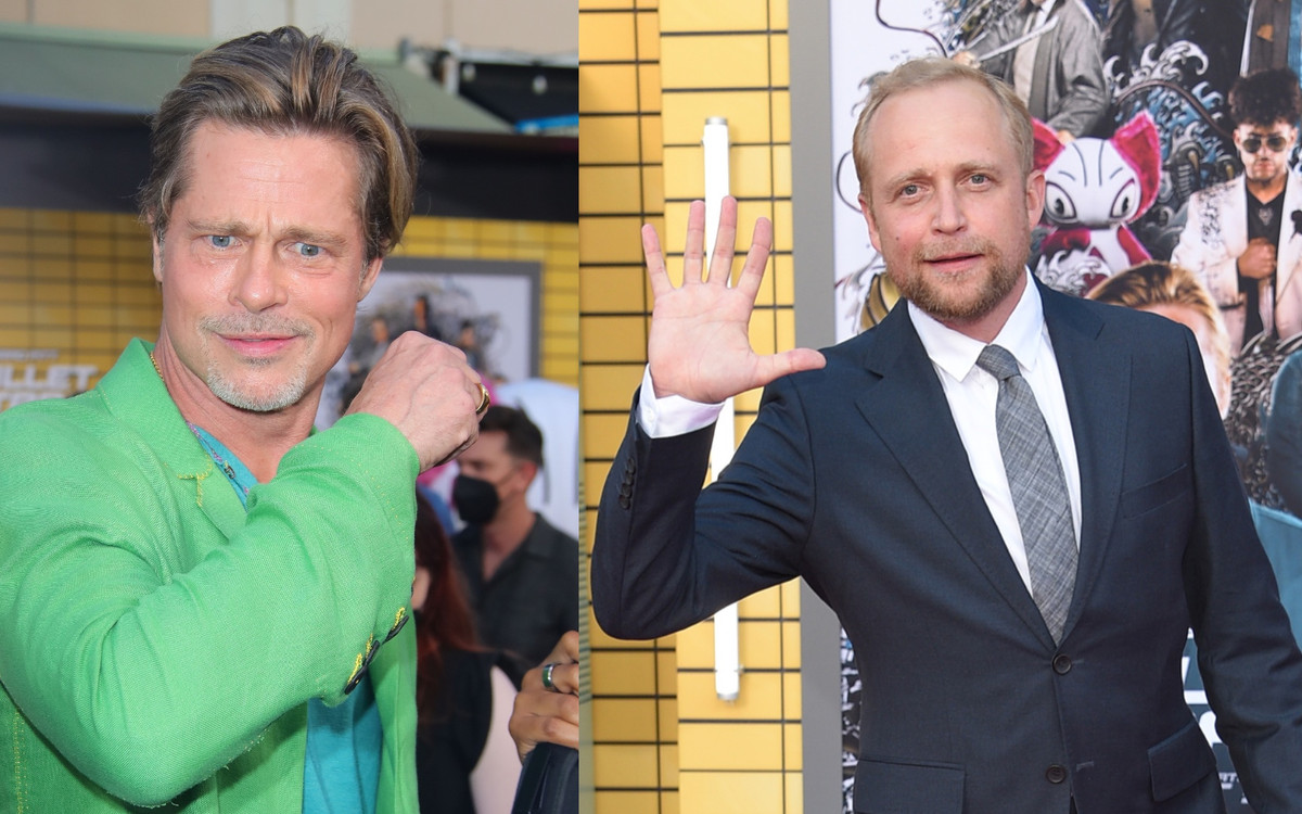 Piotr Adamczyk na czerwonym dywanie u boku Brada Pitta!