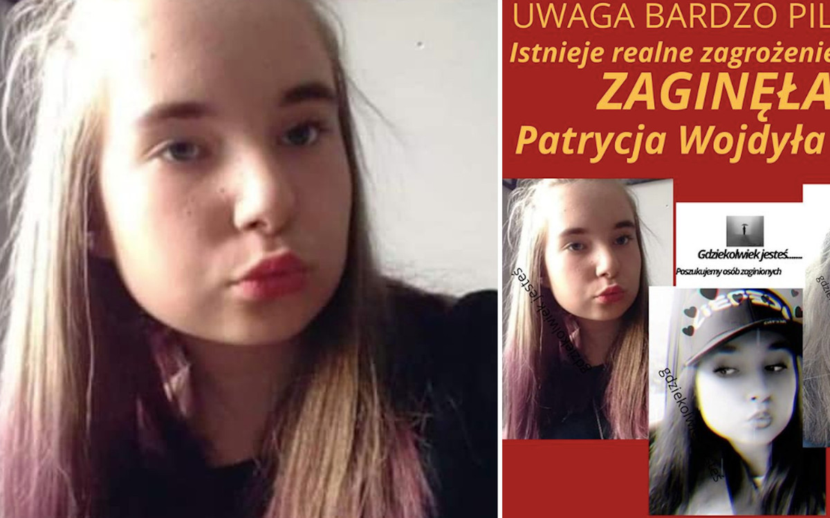 Zaginęła 13-letnia Patrycja Wojdyła. Rodzice proszą o pomoc!
