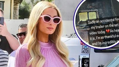 POŻAR na planie teledysku Paris Hilton!