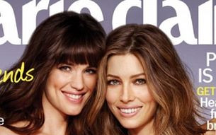 Jennifer Garner i Jessica Biel na okładce Marie Claire