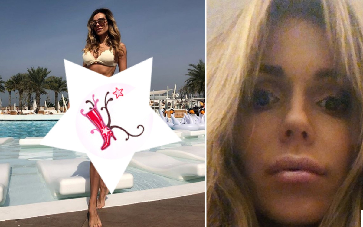 Opalona Doda w skąpym bikini. Spójrzcie na jej brzuszek!