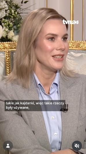 Marta Nawrocka o pierwszej pracy, fot. Instagram