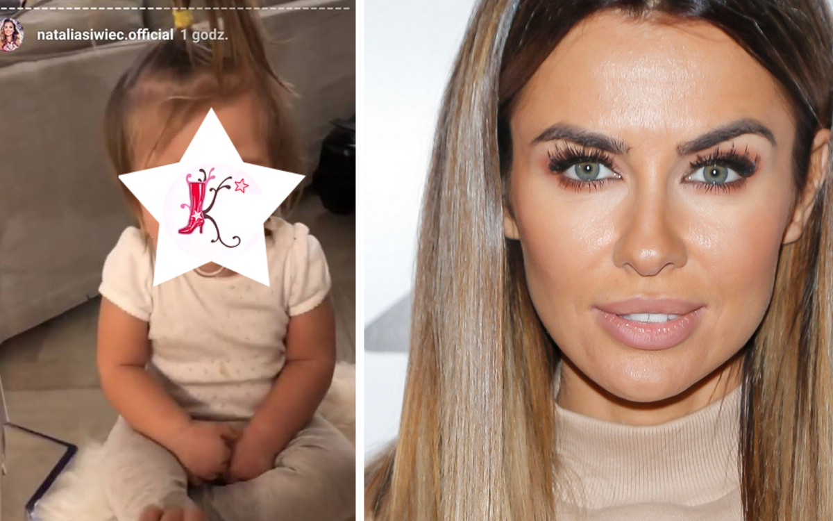 Natalia Siwiec nagrała film z przeziębioną Mią. Dziewczyna wygląda na chorą