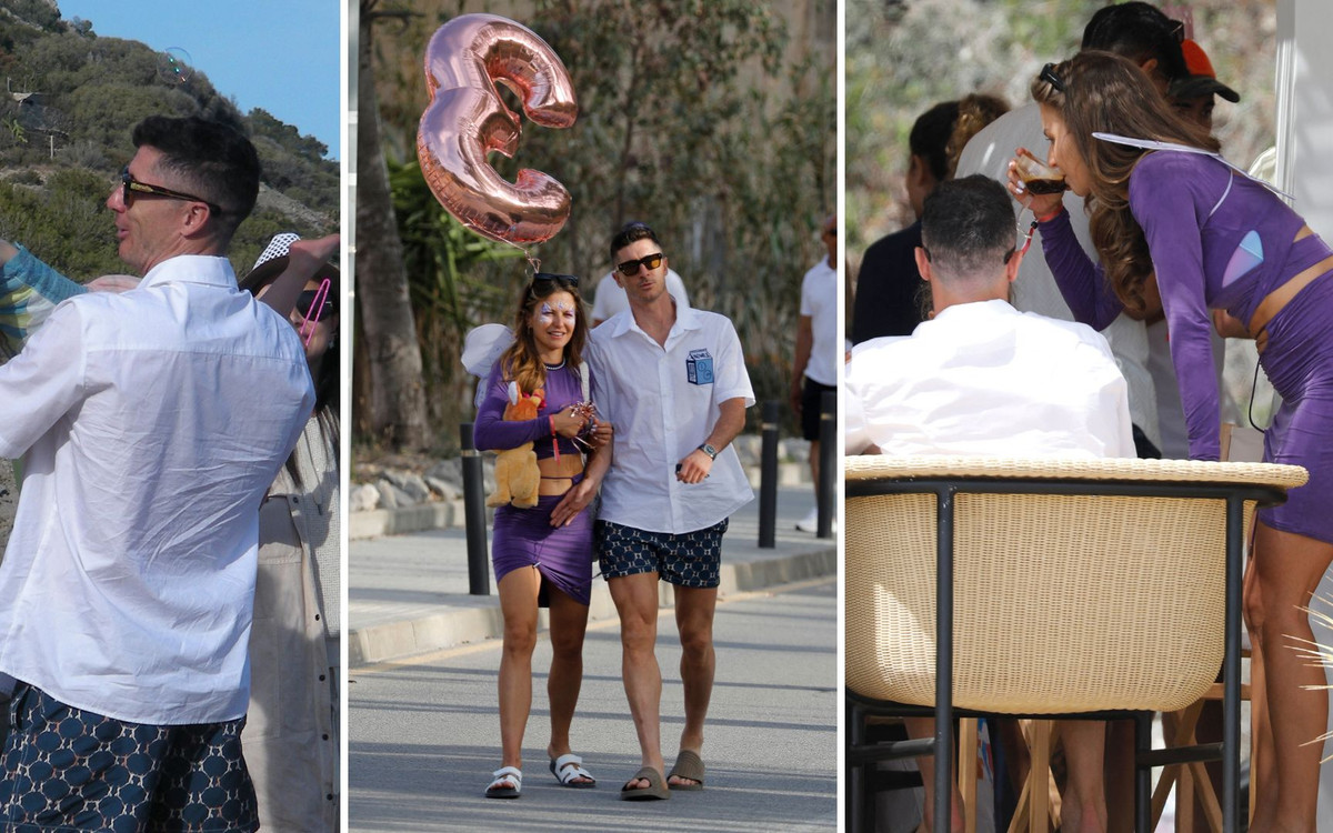 Lewandowscy wyprawili córkom przyjęcie urodzinowe na plaży! Pojawili się fotoreporterzy