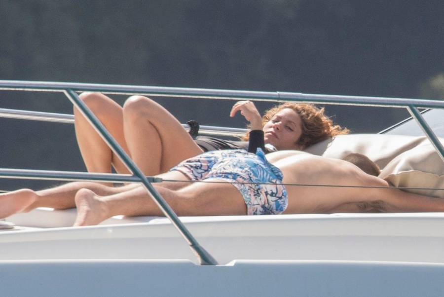 Shakira i Gerard Piqué na wakacjach z synami. Pokłócili się na jachcie?