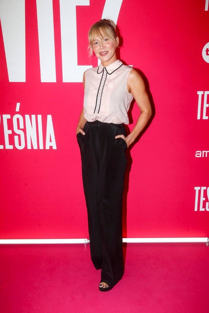 Gwiazdy na premierze filmu “Teściowie 2”: Katarzyna Warnke w nowej fryzurze, Agnieszka Woźniak-Starak, Monika Miller