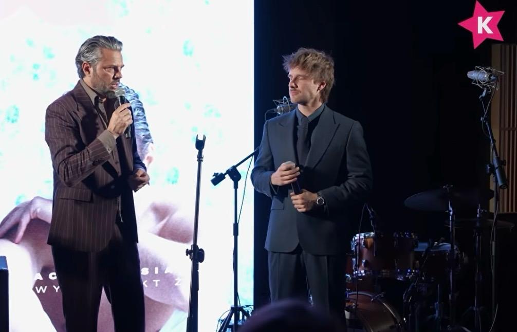 Maciej Musiał i Olivier Janiak na premierze nowego numeru GQ Poland, fot. Kozaczek.pl