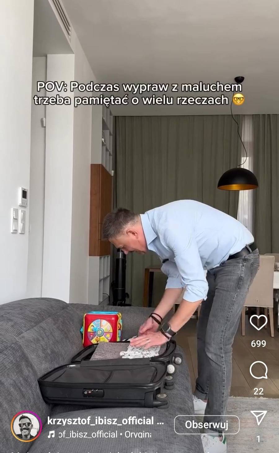 Dom Krzysztofa Ibisza fot. Instagram