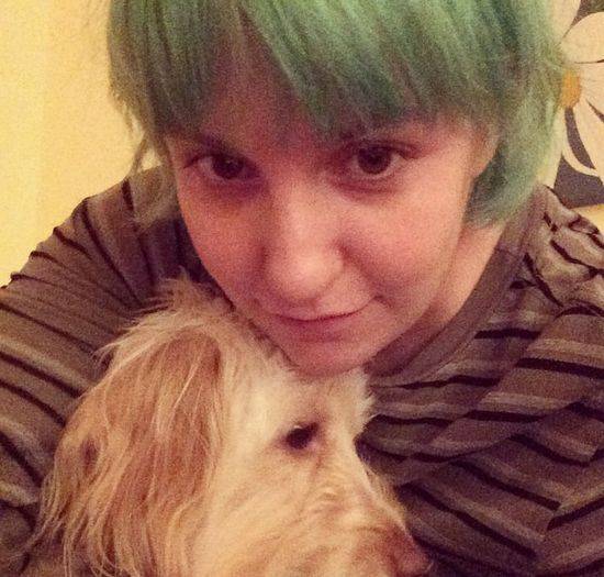 Lena Dunham na instagramie