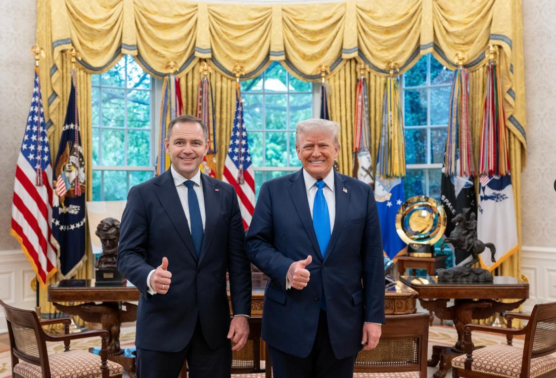 Karol Nawrocki i Donald Trump Fot. X