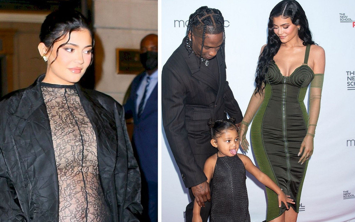 Kylie Jenner wyznała, że w ciąży przytyła 30 kg. Chwali się, jak je zrzuca