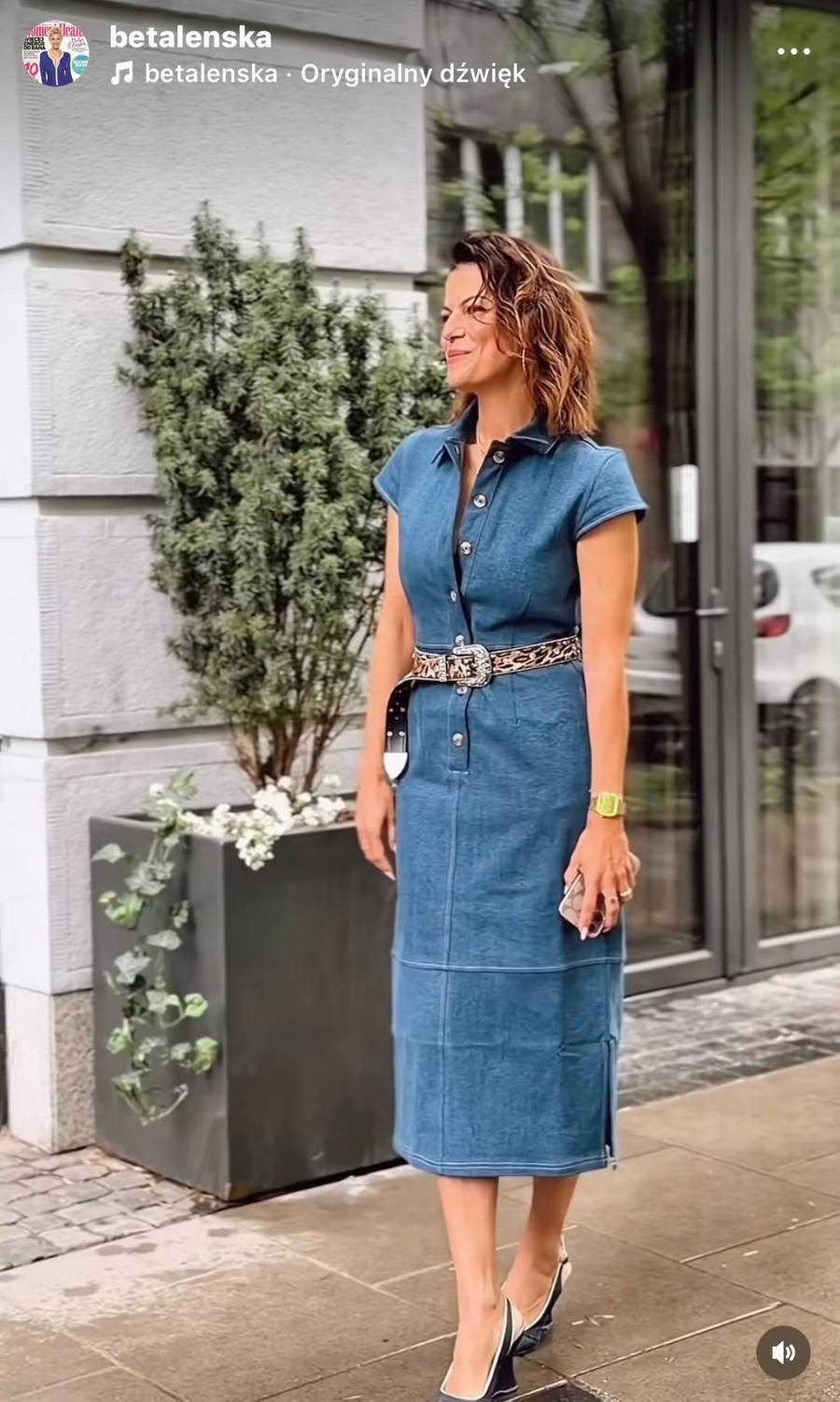 Alżbeta Lenska kulisy DDTVN/Instagram/betalenska