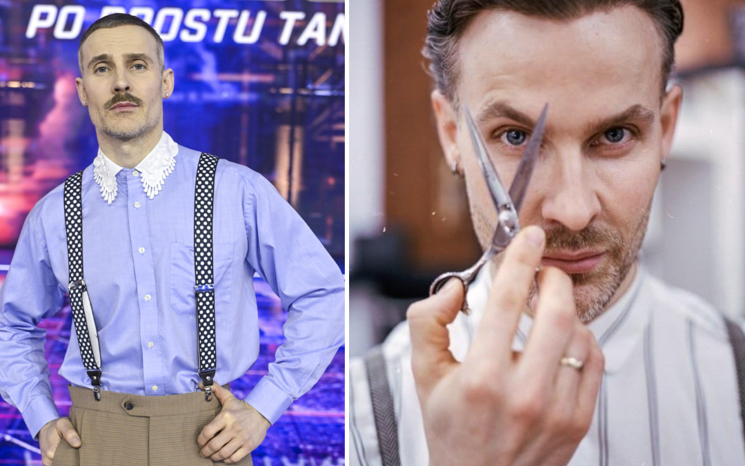 Bartosz Porczyk jest nie tylko aktorem, tancerzem, ale po godzinach także FRYZJEREM