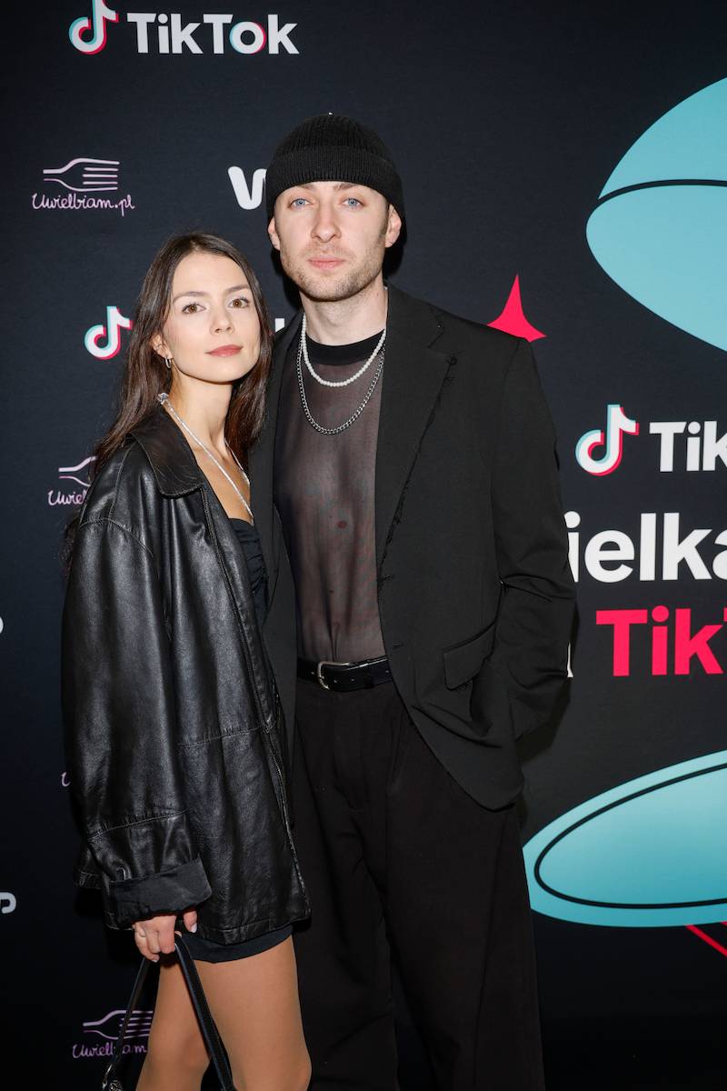 Wielka Feta na TikToku 2023. Honorata Skarbek cała na czerwono, Dominik Dudek z partnerką…