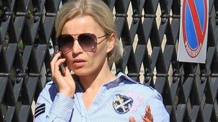 Małgorzata Foremniak w dżinsach i japonkach (FOTO)