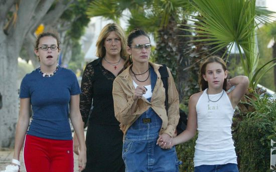 Demi Moore na starych zdjęciach