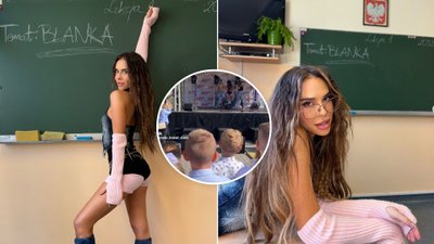 Blanka i jej twerkujące pośladki na rozpoczęciu roku szkolnego w podstawówce. W sieci BURZA! (WIDEO)