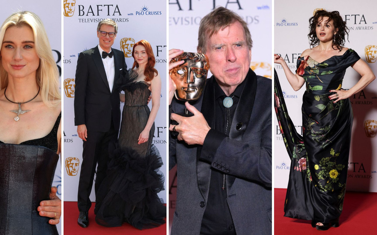 BAFTA 2024. Elizabeth Dębicki i Khalid Abdalla, Helena Bonham Carter, Eleanor Tomlinson