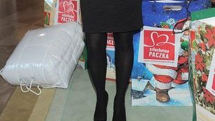 Anna Mucha wspiera akcję Szlachetna Paczka (FOTO)