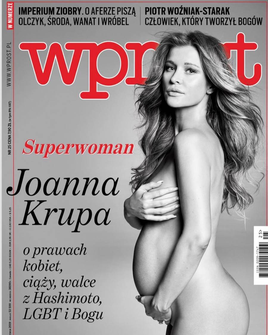 Joanna Krupa, fot. "Wprost" / Instagram Joanny Krupy.