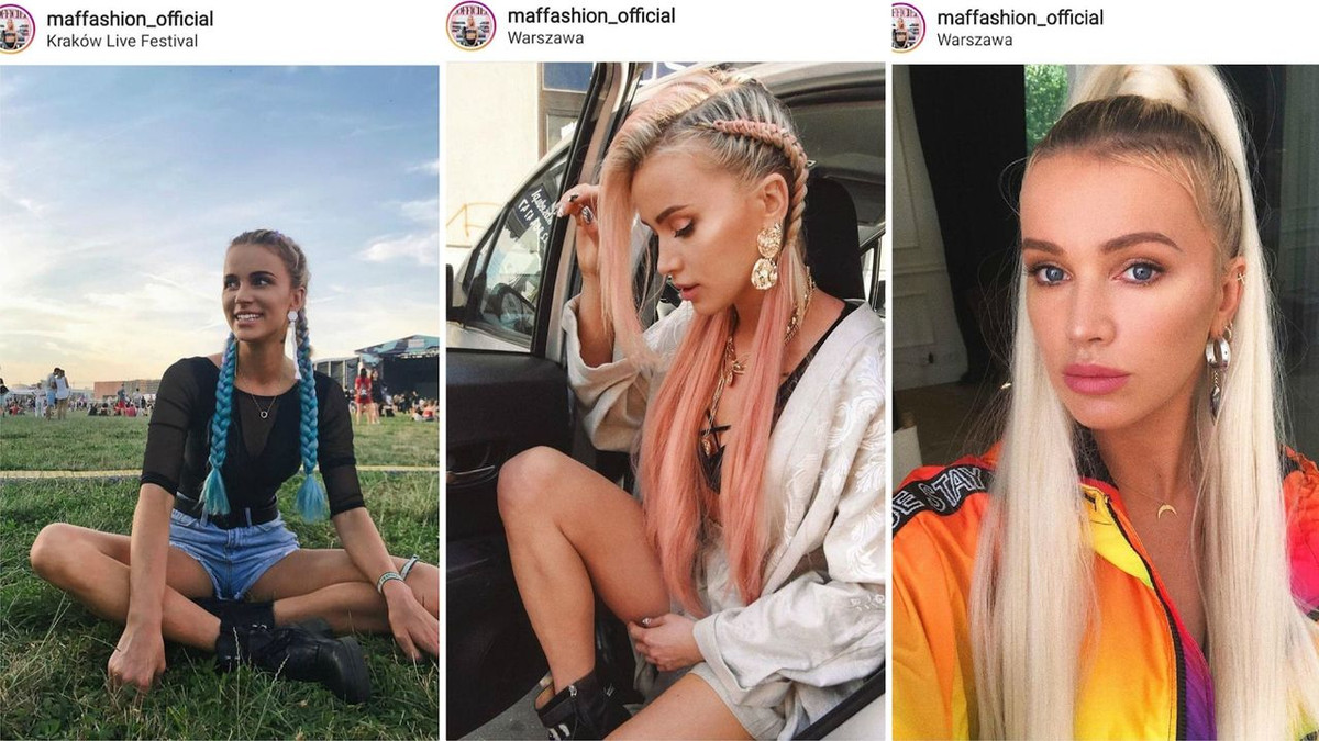 Wymyślne, festiwalowe fryzury - sztos!