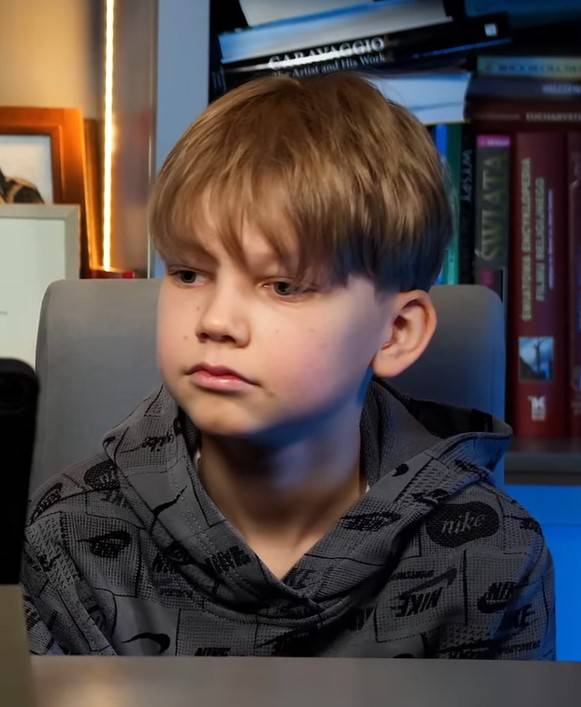 Syn Cezarego Pazury fot. Instagram