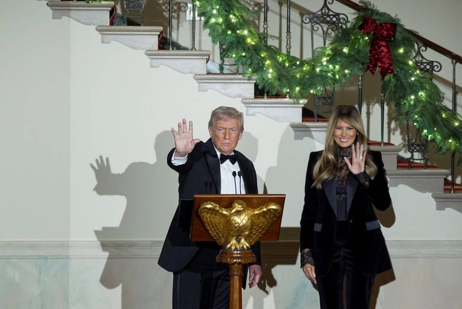 Donald i Melania Trump, fot. Forum