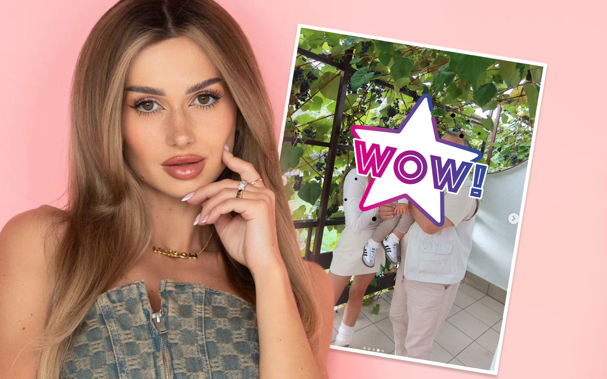 Wersow zapozowała z Majusią i dziadkiem! Fani: “Właśnie takie zdjęcia mają wartość, a nie tylko idealne sesje” (FOTO)