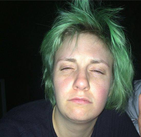 Lena Dunham na instagramie