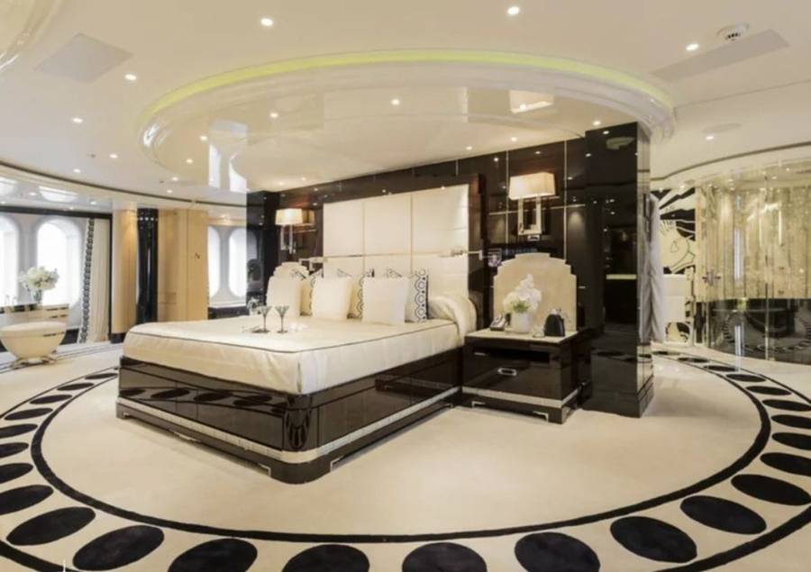 Wyciekły zdjęcia wnętrz jachtu Kulczyka. Luksus to za mało powiedziane (FOTO)