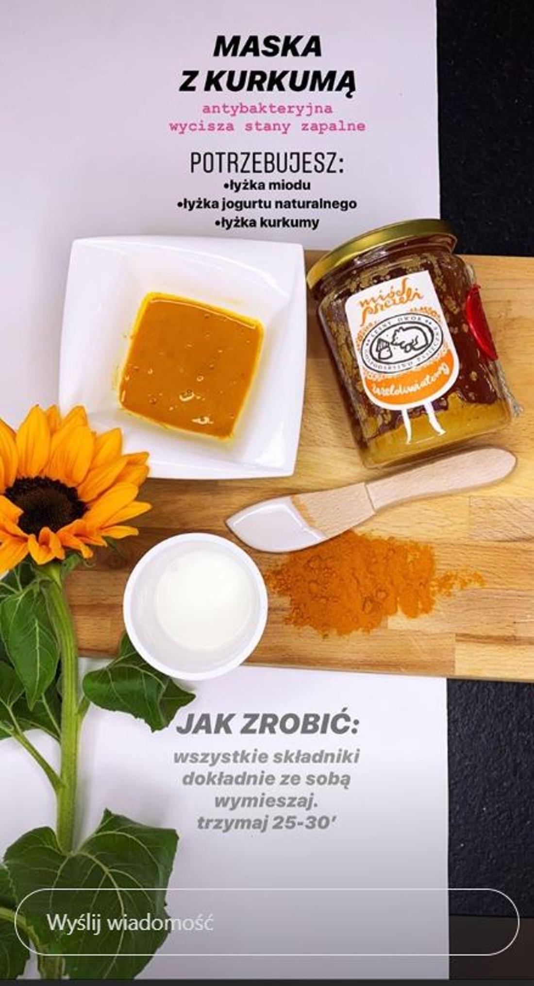 Deynn pokazała ulubione przepisy na maseczki do twarzy.