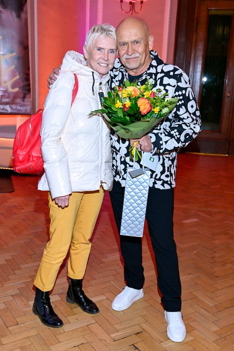 70. urodziny Andrzeja Pągowskiego. Rzadki widok Rafała Zawieruchy z piękną żoną, Katarzyna Bonda, Andrzej Chyra