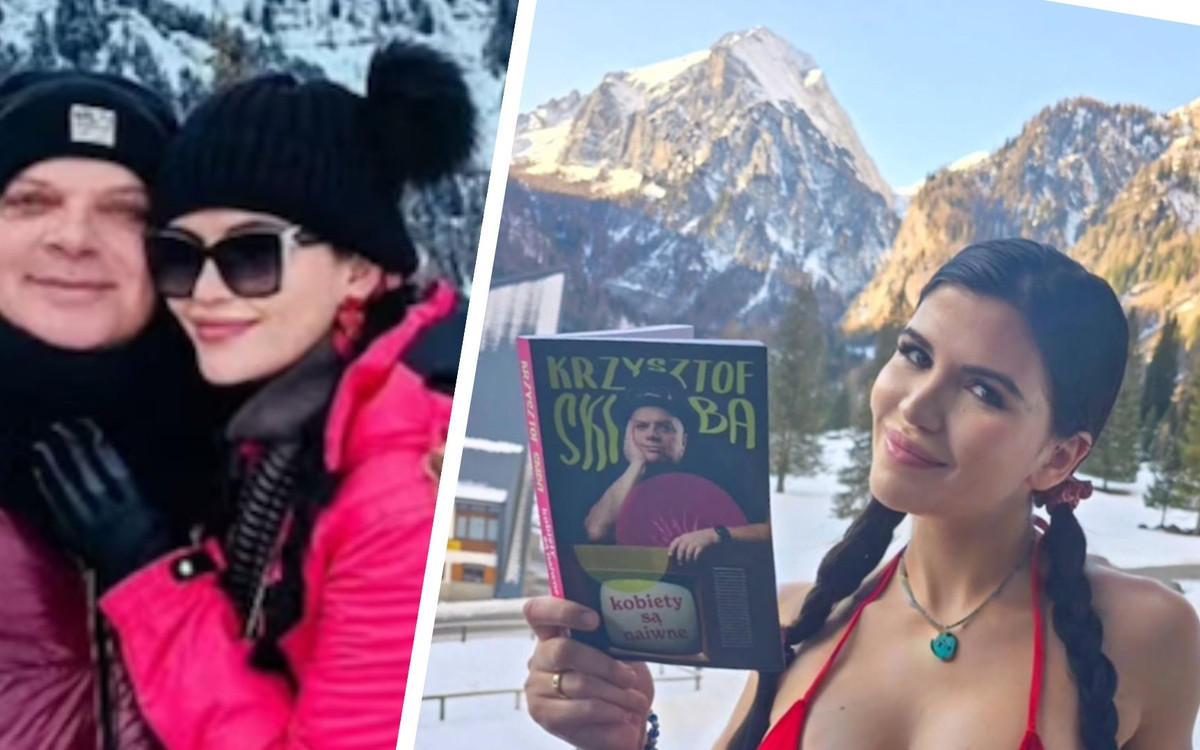 Żona Skiby pozuje W BIKINI na śniegu! Rozgorzała wszystkich widokiem piersi