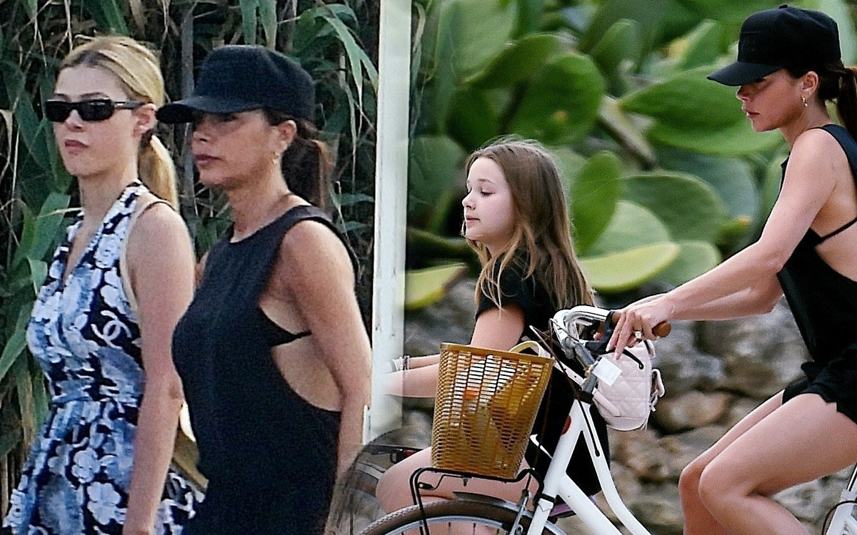 Beckhamowie na włoskich wakacjach. Była z nimi przyszła żona Brooklyna, Nicola Peltz (ZDJĘCIA)
