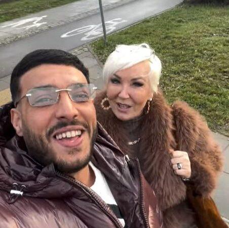 Mama Agnieszki Włodarczyk, Anna i Nader, fot. Instagram