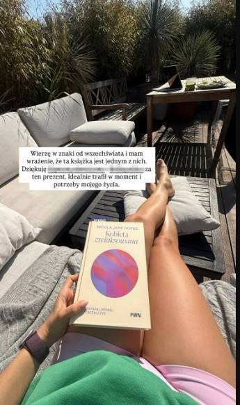 Tak w środku miasta wypoczywa Julia Wieniawa, fot. Instagram