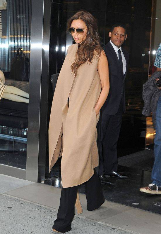 Victoria Beckham przed salonem Prady w Nowym Jorku