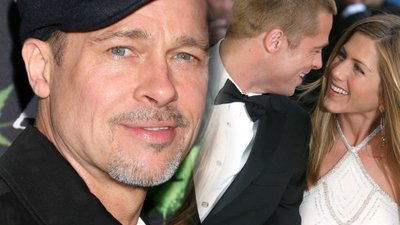Brad Pitt jest bardzo szczęśliwy po spotkaniu z Jennifer Aniston